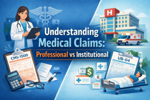 Understanding Medical Claims: Professional vs Institutional