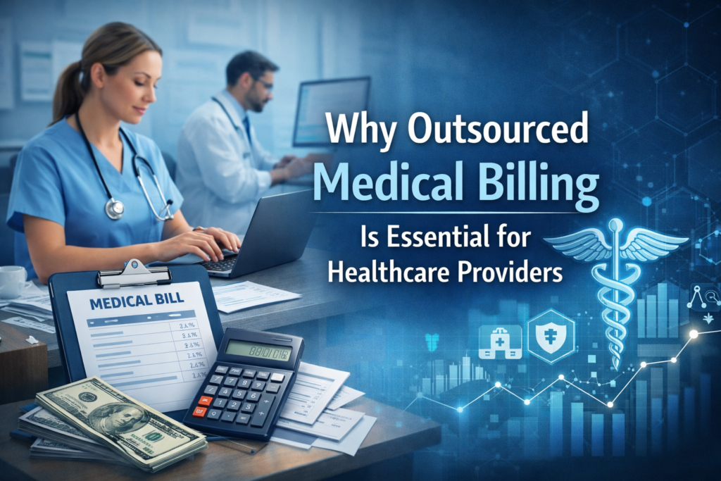 Outsourced medical billing boosts revenue, reduces denials, and streamlines workflows—helping healthcare providers focus on patients, not paperwork.