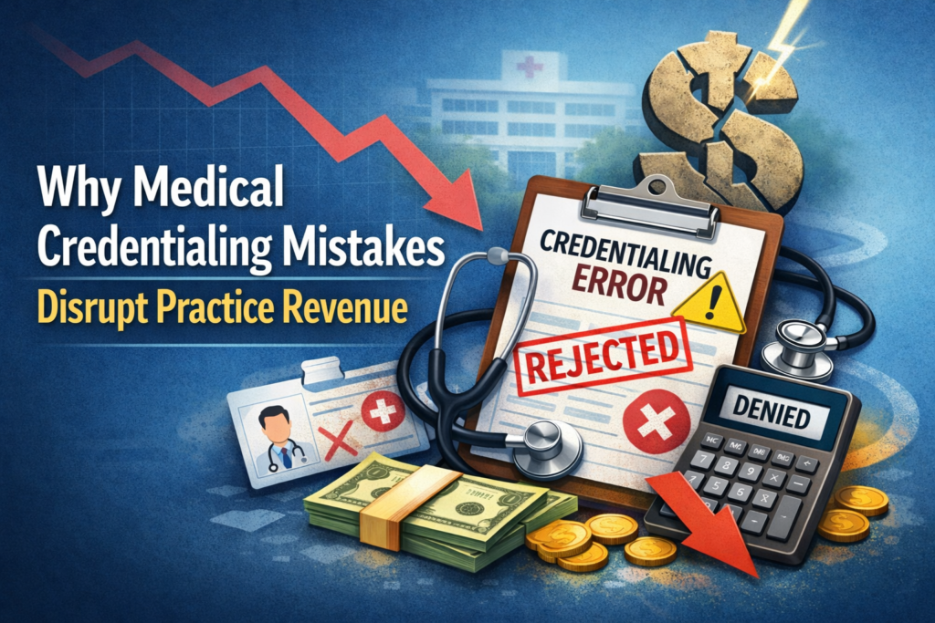 Why Medical Credentialing Mistakes Disrupt Practice Revenue