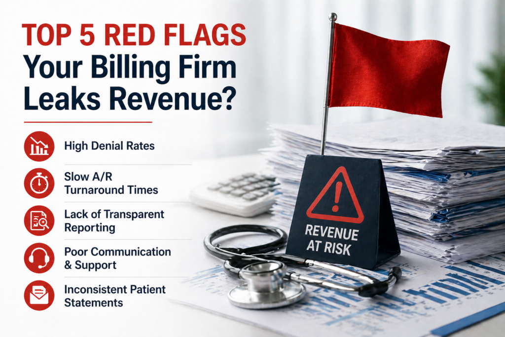 What Are The Top 5 Red Flags Your Billing Firm Leaks Revenue?