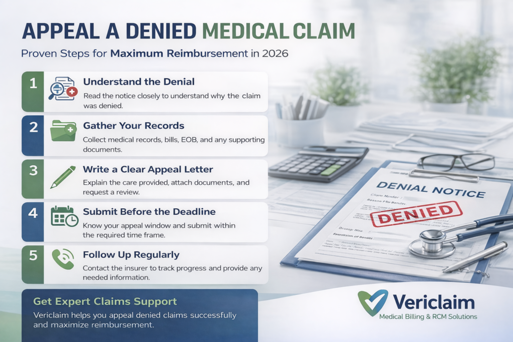 How Do I Appeal a Denied Medical Claim in 2026 for Maximum Reimbursement?