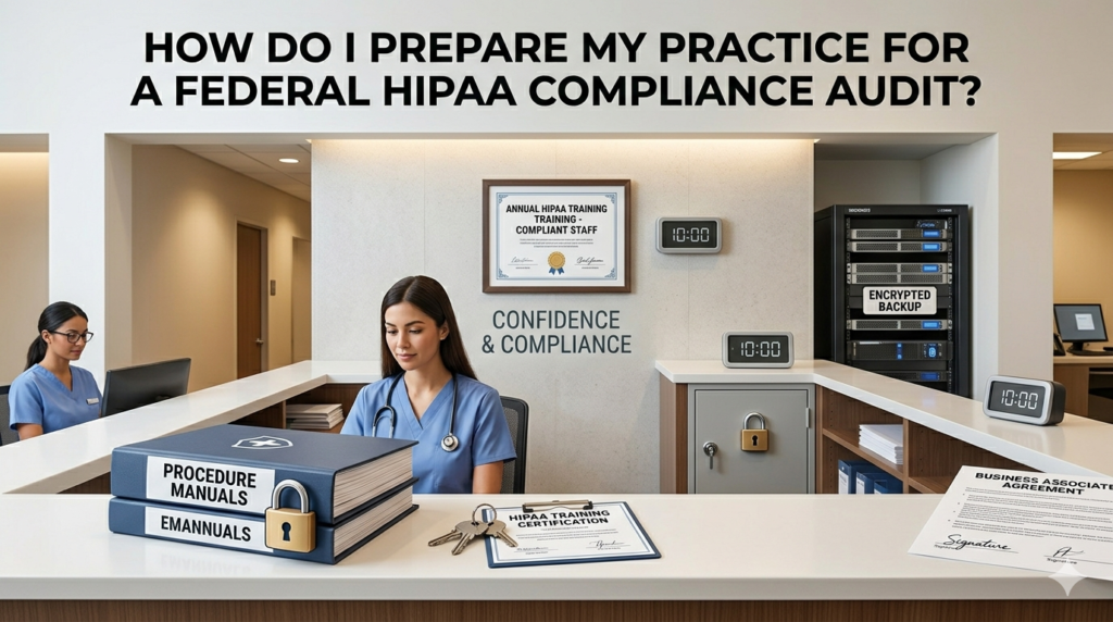 How Do I Prepare My Practice for a Federal HIPAA Compliance Audit?