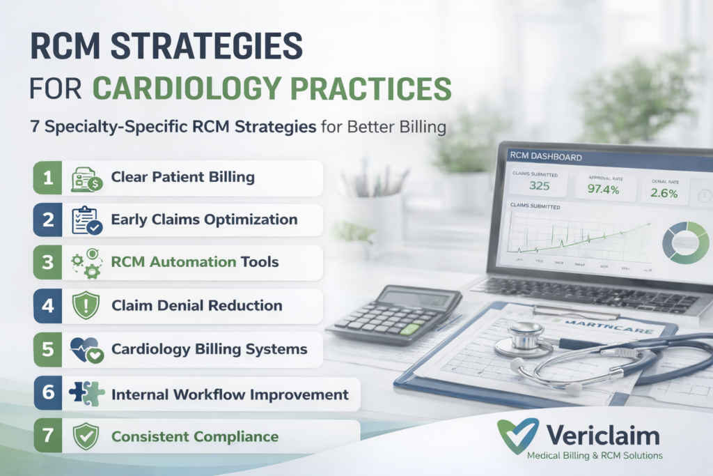 Which 7 Specialty-Specific RCM Strategies Are Best for Cardiology Practices?